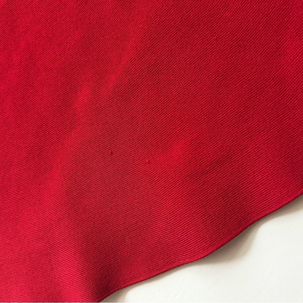 Guess Fit and Flare Dress Red 3/4 Sleeve Size M - Picture 8 of 16